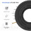 Black Ulip 200*50(8.0*2.0) off-road solid tire with 90mm inner diameter 5