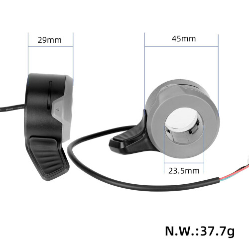 Black Throttle for NIU Electric Scooter 2