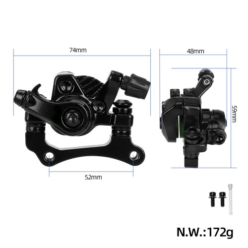 black front disc brake for Kugoo M4 scooter(Fan shape) 1