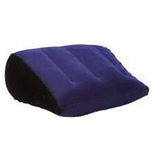 (Navy Blue) Sex Cushion Inflatable Furniture Pillow, Sex Aid Wedge Position Pillow For Couples, Adult Sex Toys