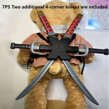 (ninja suit) One Set Of Sword Play Dress-up, 5PS 2PS Flying Knives As A Gift,suitable For Role-playing, Stage Performances