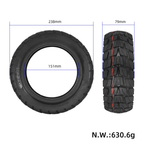 255*80 off-road outer tire 1