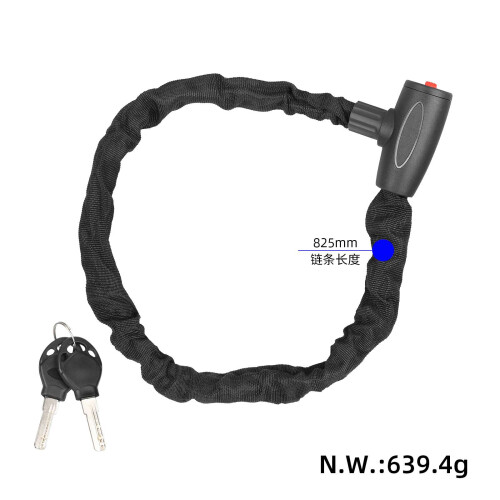 Anti-theft chain cloth key lock 1