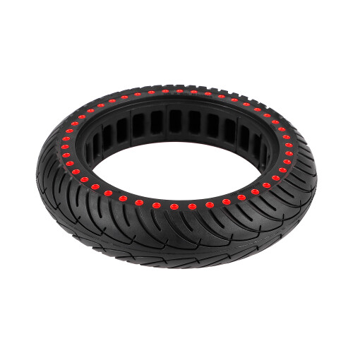 NEDONG 8.5 inch solid tire with red dots 2