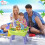 Beach Table & Kitchen Sink 2in1 Toy Set Water Function Dishwashing Set 2