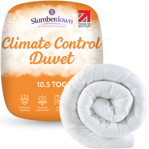 Slumberdown (10.5 Tog, Double) Slumberdown Climate Control Duvet UK Made