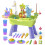 Beach Table & Kitchen Sink 2in1 Toy Set Water Function Dishwashing Set 1
