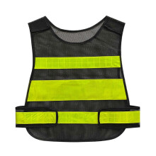 (Noir)Gilets réfléchissants pour hommes femmes Veste réfléchissante portable et légère pour la course à pied et la construction