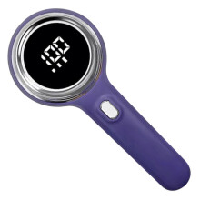 (Violet)Déflecteur électrique de tissu Rapidement Efficace Déflecteur électrique de pull pour Canapé Lit Oreiller