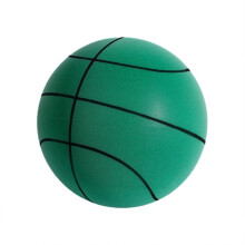 (24cm, Vert) 2025 AmÃlioration de Basketball Silencieux - Ballon en mousse pour entraÃnement intÃrieur - IdÃal pour divers sports d'intÃrieur.