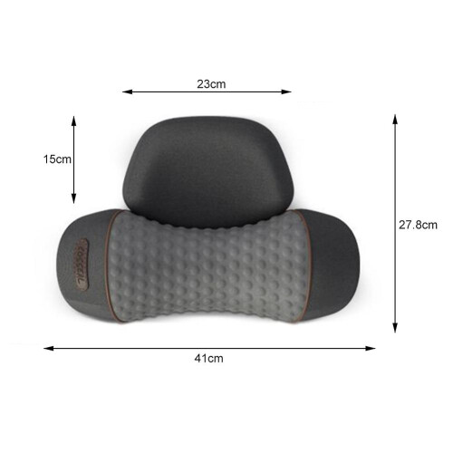 (Single,Space Gray)Callixe thera Pillow, Callixe Neck Pillow, Cervical massage traction Bed Back 1