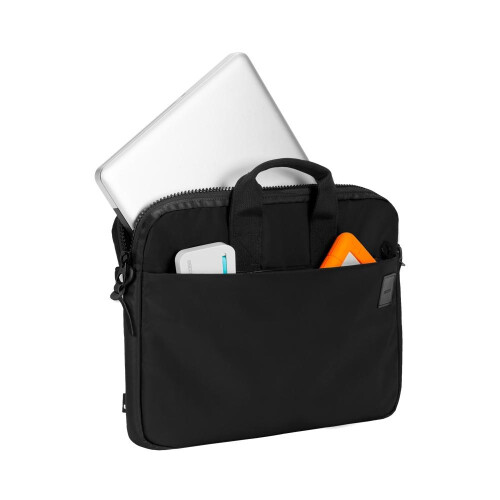 Hülle - INCACE - MacBook Pro 14" - Polyester 900D - Futter aus Kunstfell - Grün 1