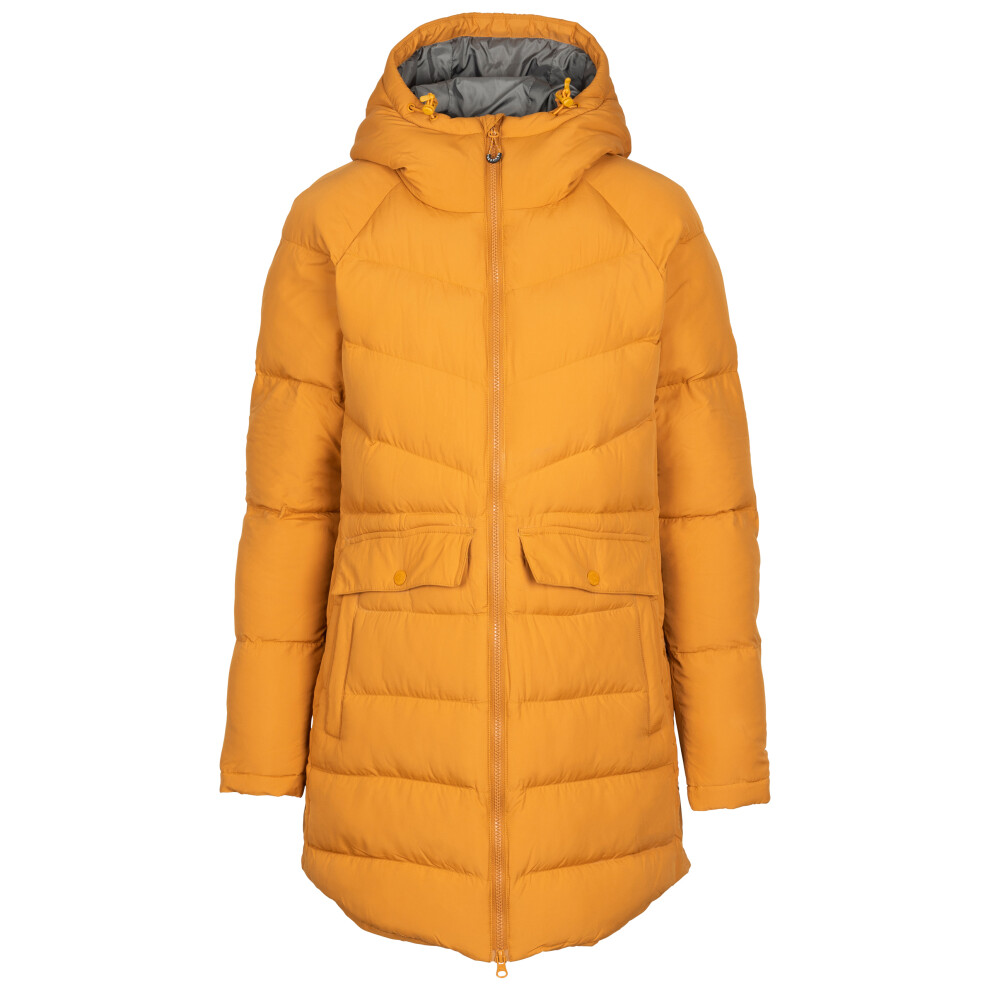 (10, Ginger) Trespass Womens Padded Jacket with Hood Judda