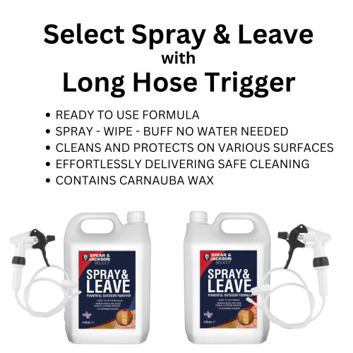 4L Spray & Leave with Long Hose Trigger Ready to Use Path Patio Decking Cleaner 1