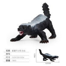 (StyleA) Honey Pvc Engaging Badger Static Toy Designed For Kids Learning Imaginative Play And