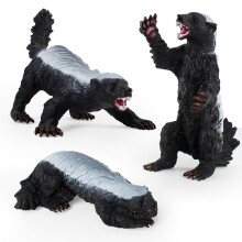 (StyleD) Honey Pvc Engaging Badger Static Toy Designed For Kids Learning Imaginative Play And