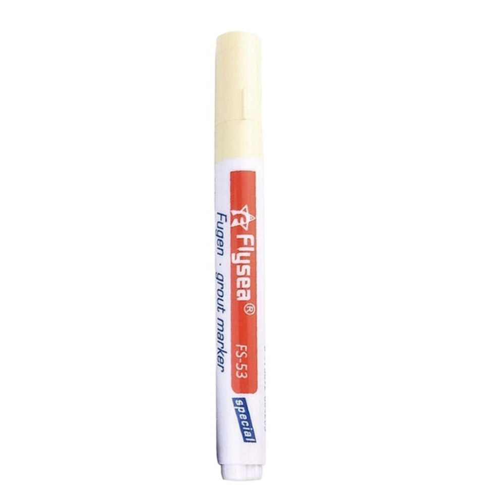 (beige) Gap Instant Repair Tile Repair Pen Cleaner Grout Restorer Pen Ceramic Tile Seam Gap Filler  Home