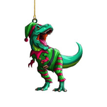 (5) Unique Cartoon Dinosaur Tree Decorations In Acrylic For Merry Ideas Gift Holiday