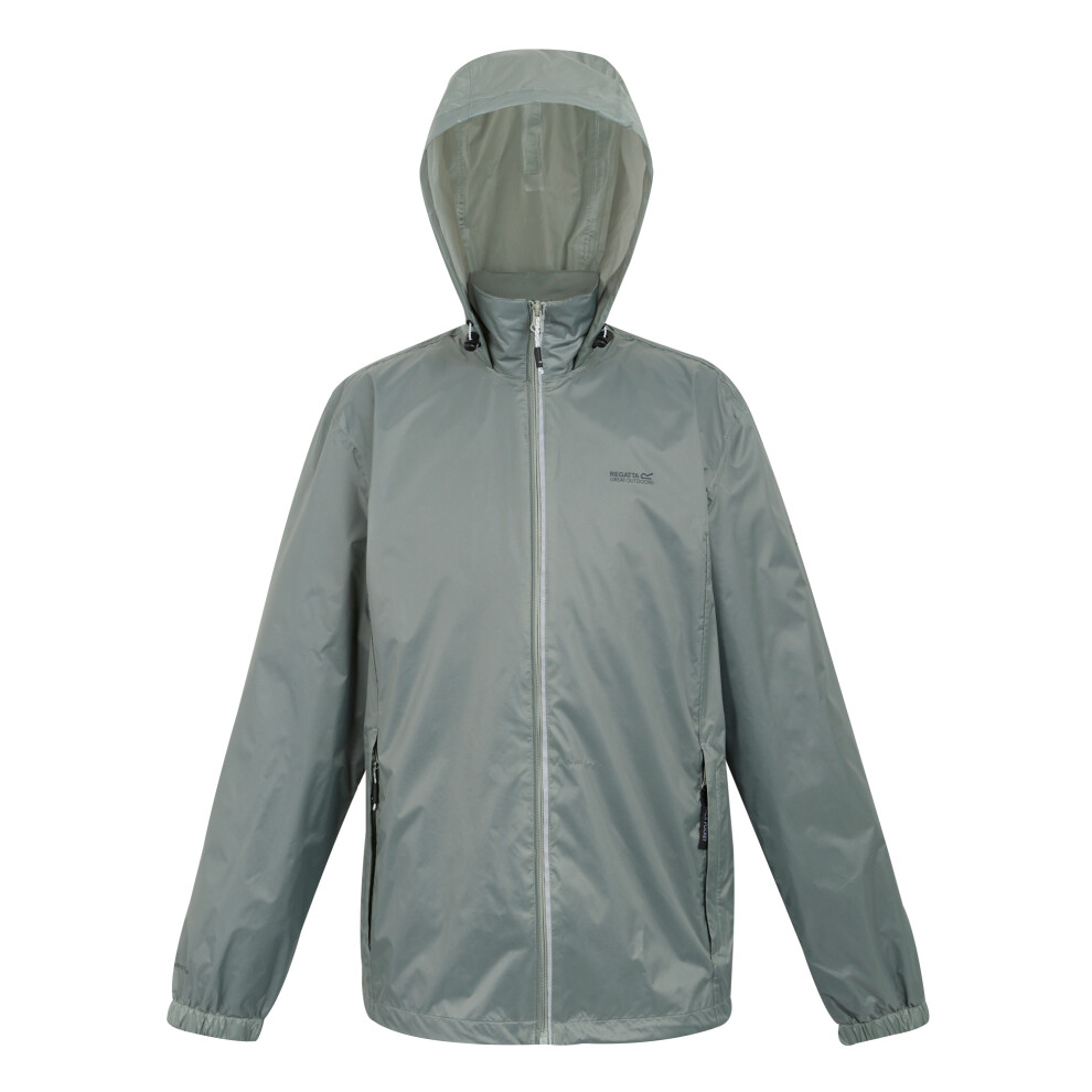 (XXL, Glacier) Regatta Mens Lyle IV Waterproof Hooded Jacket
