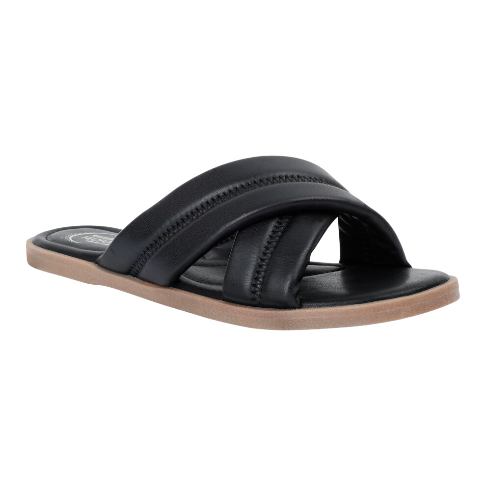 (7 UK, Black) Regatta Womens/Ladies Carradine Slip-on Sandals