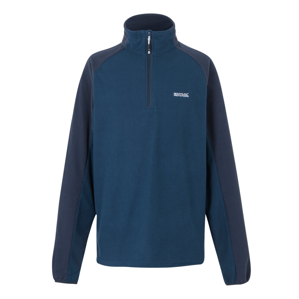 (S, Moonlight Denim/Navy) Regatta Mens Elson II Lightweight Fleece