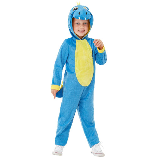 Smiffy's Smiffys Childrens/Kids Dinosaur Costume Jumpsuit 1