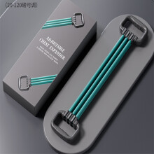 Chest Expander, Arm strength stretch elastic rope Exercise Resistance Trainer, Spring Workout Equipment Trainer for Gym, Home