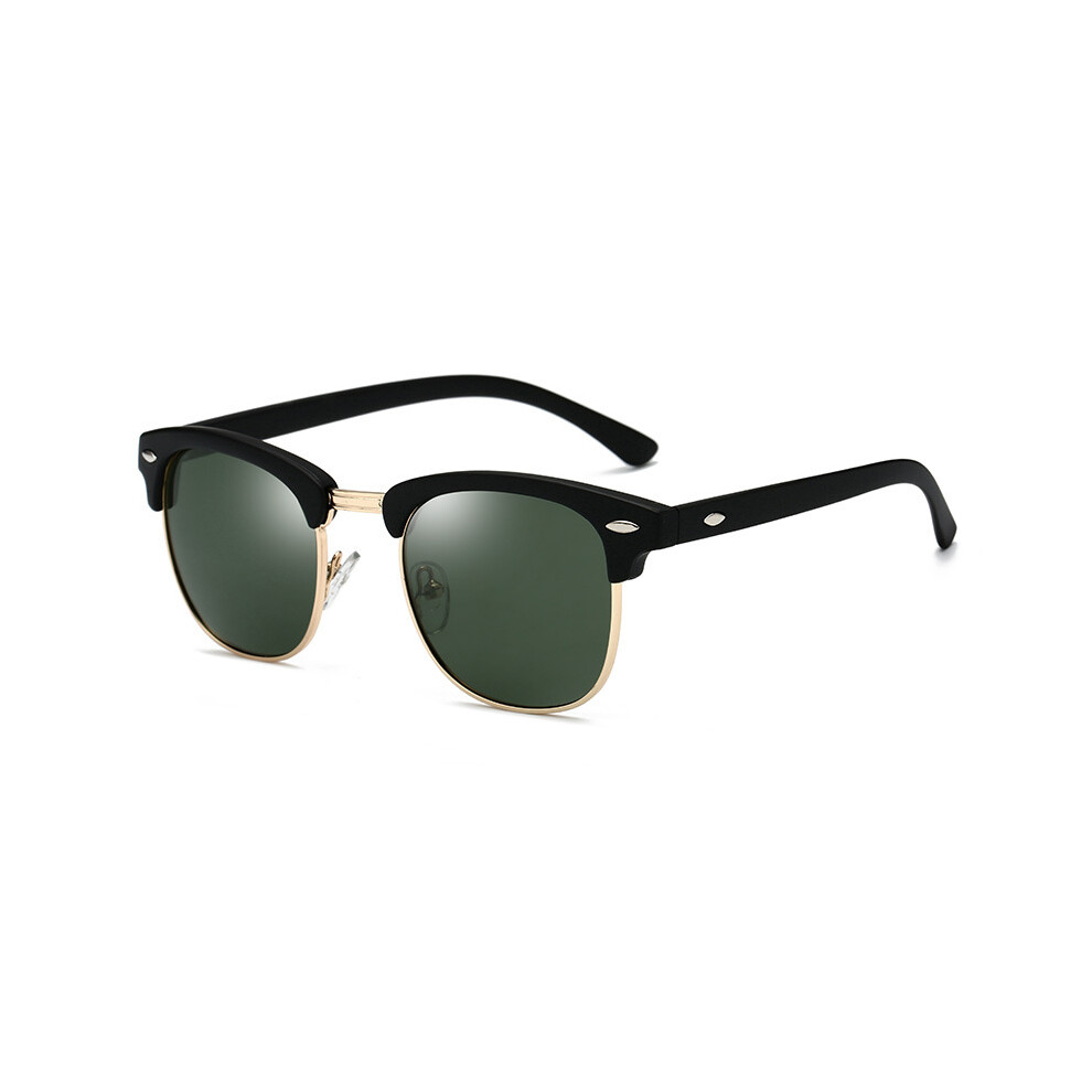 (C7) Polarized Sunglasses for Men and Women Semi-Rimless Frame Driving Sun glasses UV Blocking-image-OPC-PGJKBCQ-NEW