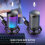 FIFINE USB Gaming Microphone Kit for PC,PS4/5 Condenser Cardioid Mic 4