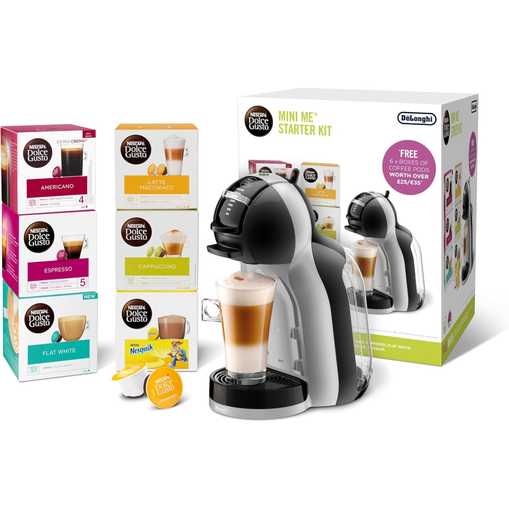 NESCAFÉ ® Dolce Gusto ® Mini-Me ® Automatic Coffee Machine Black