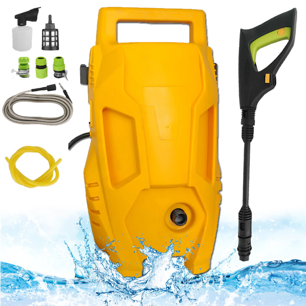 Heavy-Duty Electric High Pressure Washer Power Jet Wash Patio Car wash Cleaner