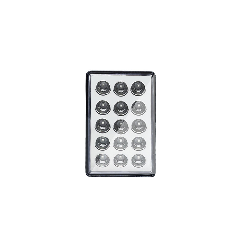 ( Shell) 12V Flash Car Led 3Rd Brake F1 Style 15 Led Rear 3Rd Third Strobe White/Light 9369862565685
