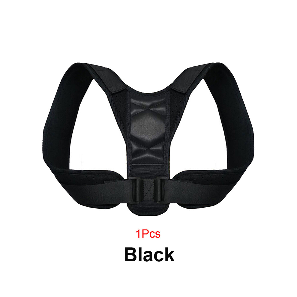 Maxpower Black (L, ) Posture Corrector Back Brace For Men And Women- Fully Adjustable Straightener