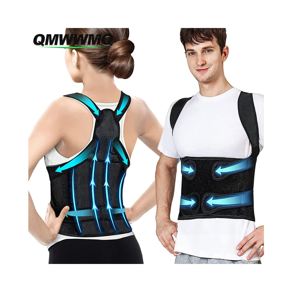 Maxpower (M) 1Pcs Back Brace And Posture Corrector For Women Men, Back Straightener