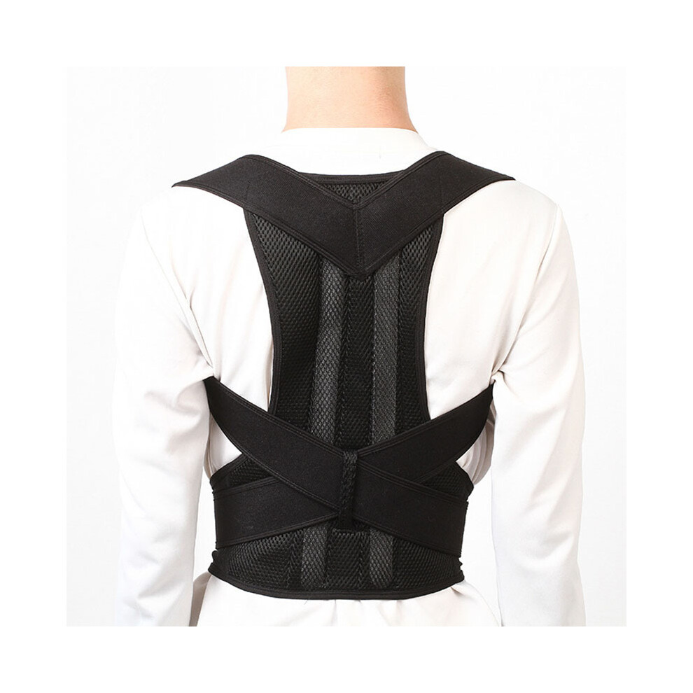 Maxpower Black (Xl, ) Posture Corrector For Men And Women Posture Corset For Spinal, Neck Shoulder