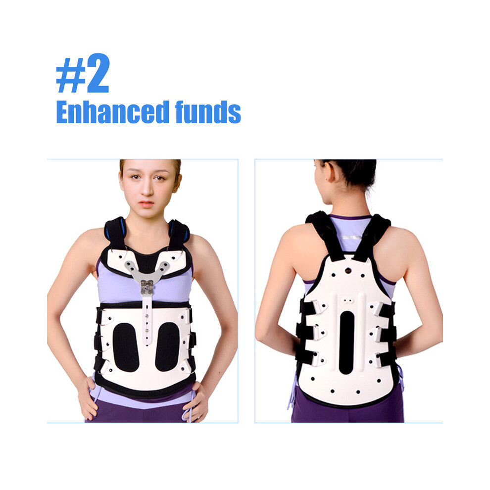 Maxpower (L, Type 2) Thoracolumbar Fixed Spinal Adjustable Back Brace For Kyphosis,Osteoporosis,Mild
