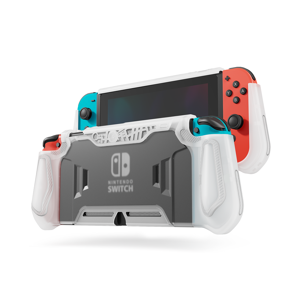 (Clear) For Nintendo Switch Case Dockable Case Compatible With Console & Joy-Con 9369862630970