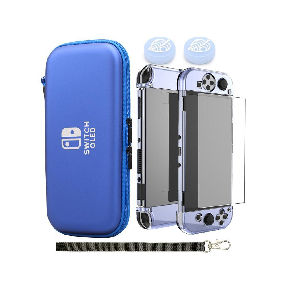 (Kit 7) Switch Oled Storage Carry Case Kit Hard Shell Dockable Console Cover Pouch 9369862632608