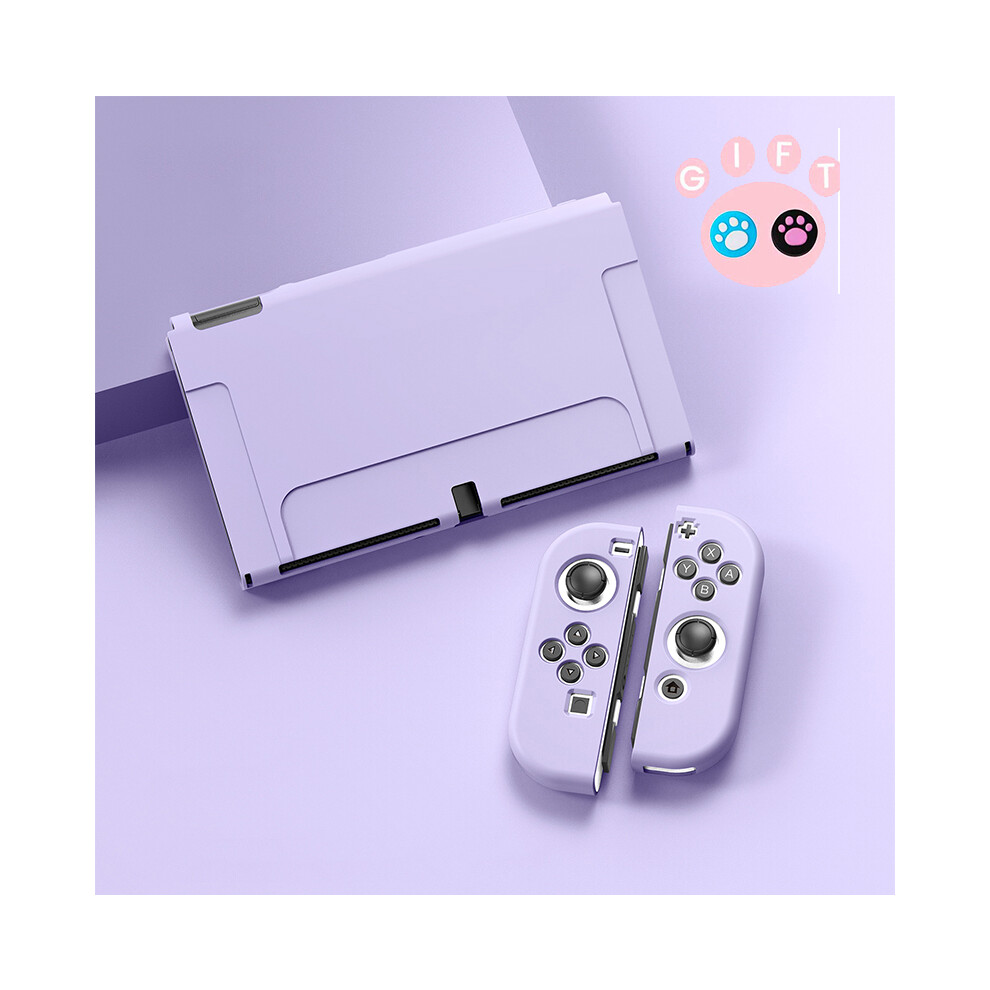 (Purple) For Nintendo Switch Oled Accessories Protective Shell Ns Game Host Console Purple 9369862632783