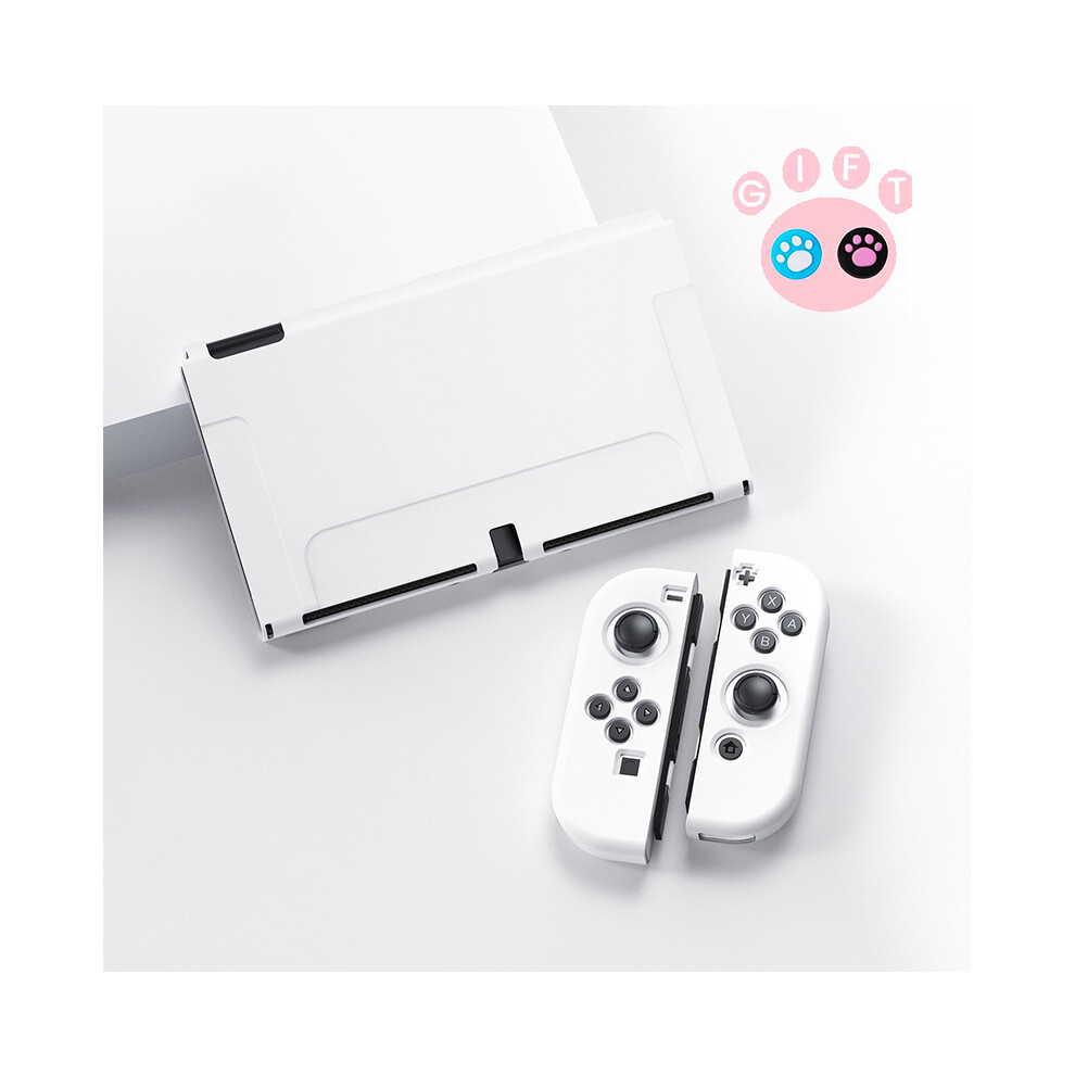 (White) For Nintendo Switch Oled Accessories Protective Shell Ns Game Host Console White 9369862632813
