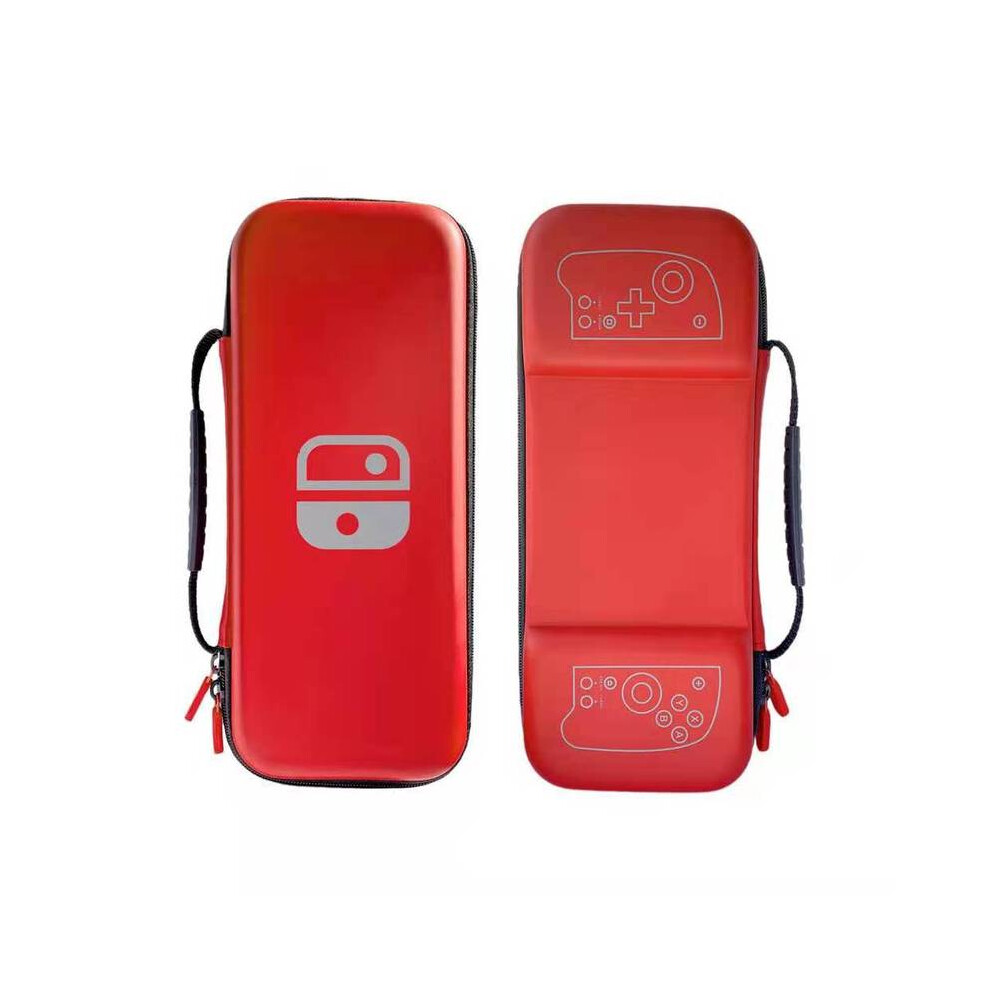 (Red) For Nintendo Switch Hori Split Pad Pro Controller Carrying Case Storage Red 9369862632493