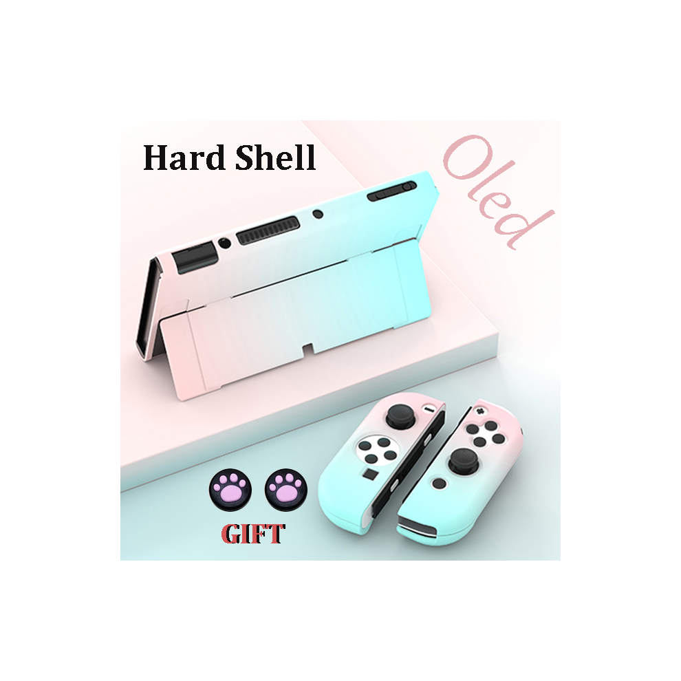 (Gold) Transparent Tpu Soft Case Joycon Protective Shell Cover For Nintendo Switch Gold 9369862633926