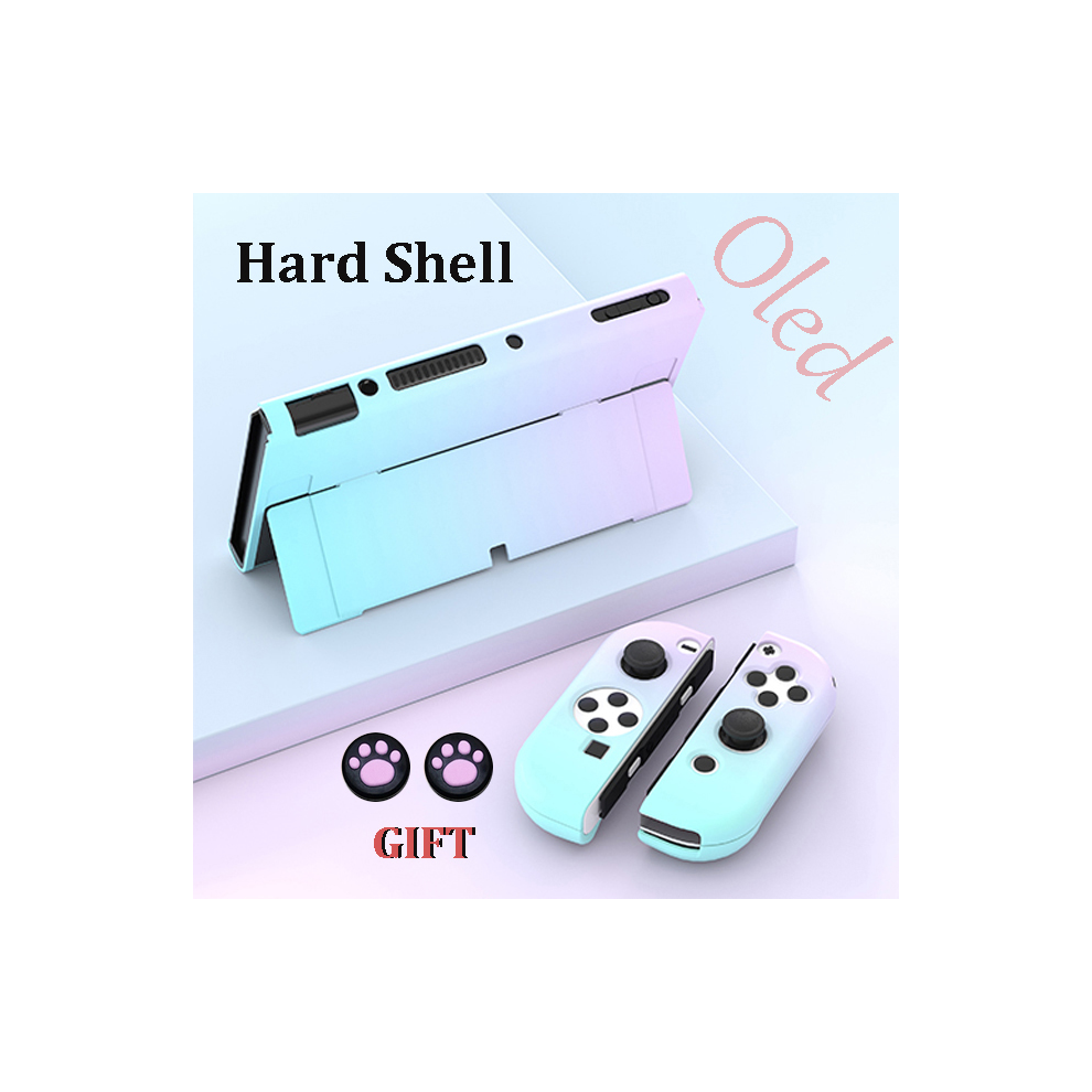 (Silver) Transparent Tpu Soft Case Joycon Protective Shell Cover For Nintendo Switch Silver 9369862633940