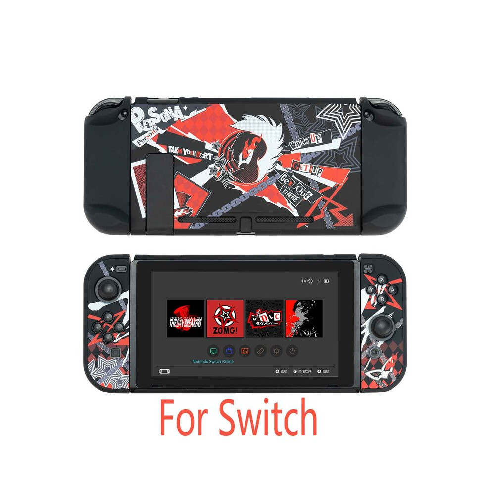 (For Switch) Hard Crystal Console Shell Tv Dock Stand Protective Case Bag For Nintendo 9369862641136