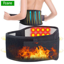(M for Waist 80-98cm) M - 4XL Adjustable Tourmaline Self Heating Magnetic Therapy Back Waist