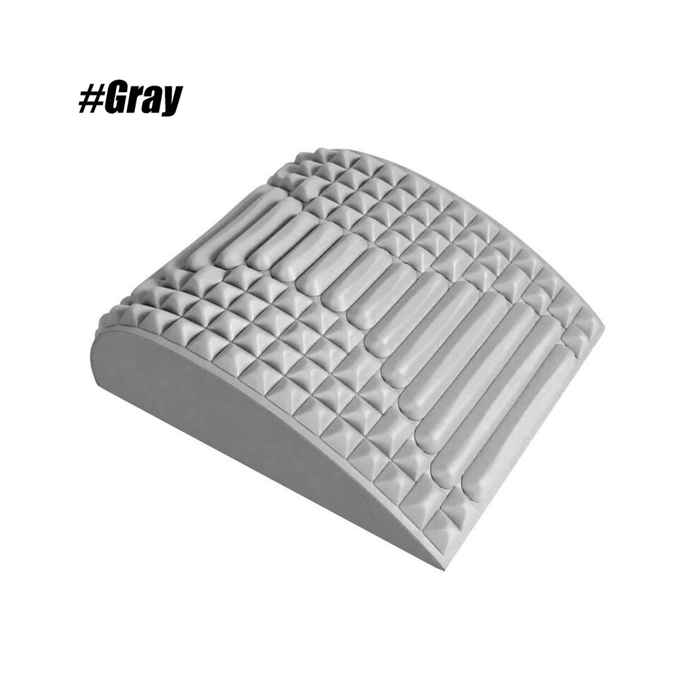 Maxpower Gray (Gray) Back Stretcher Pillow For Back Pain Relief,Lumbar Support,Herniated Disc,Sciatica