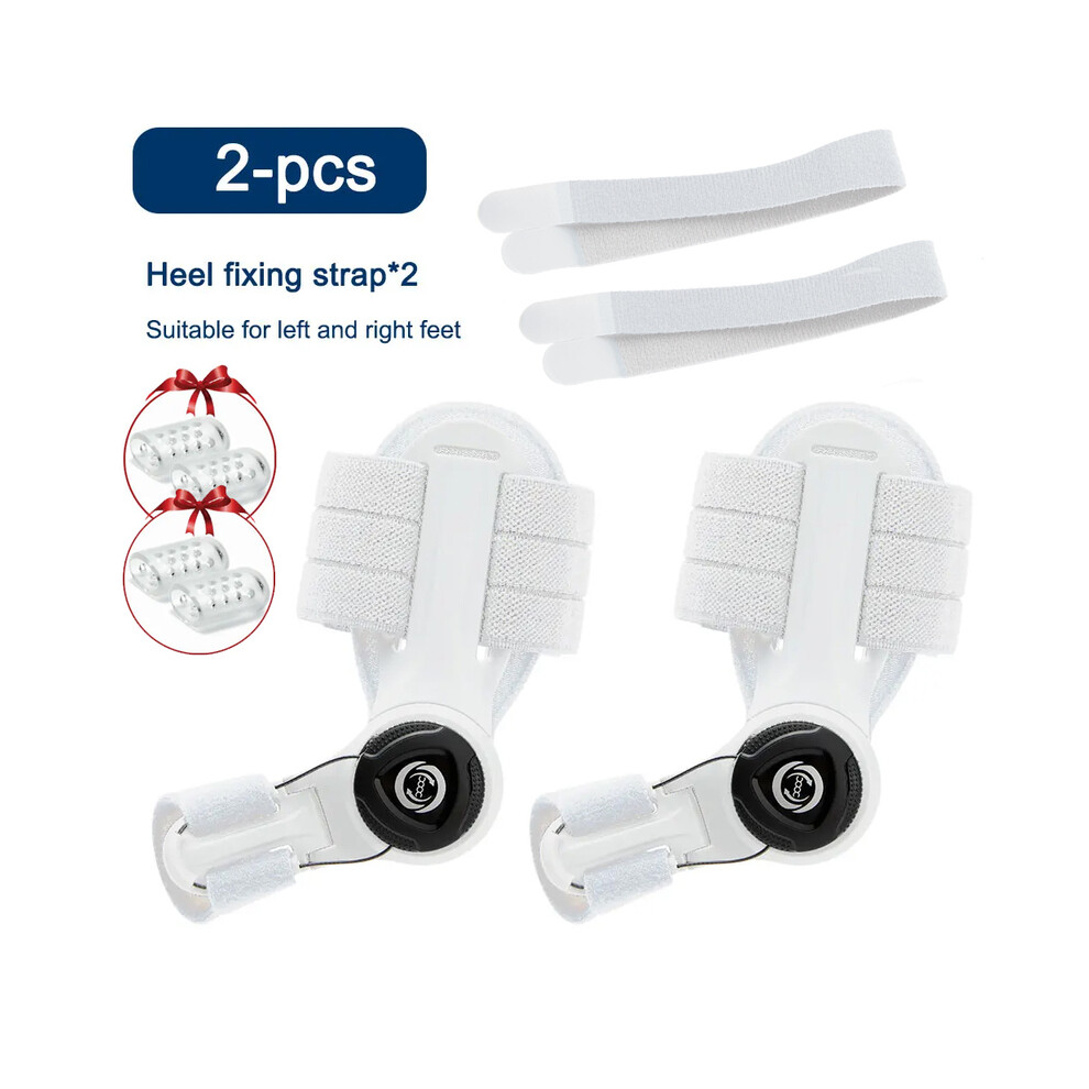 Maxpower (2Pcs-A-White B) Toe Corrector Bunion Corrector Splint Toe Straightener Foot Pain Relief