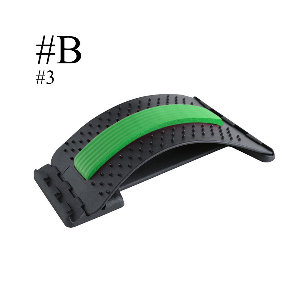 Maxpower (Style B - Green) Magnetic Back Massage Muscle Relax Stretcher Posture Therapy Corrector
