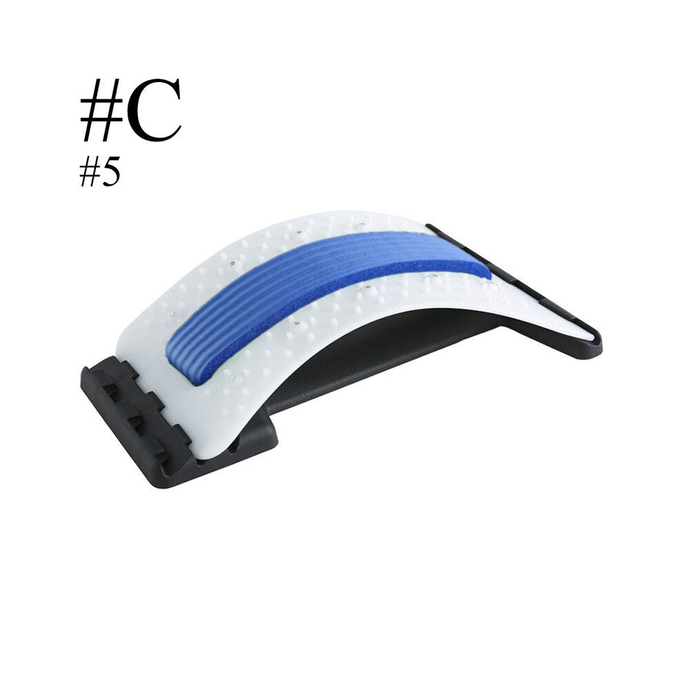 Maxpower (Style C - White) Magnetic Back Massage Muscle Relax Stretcher Posture Therapy Corrector