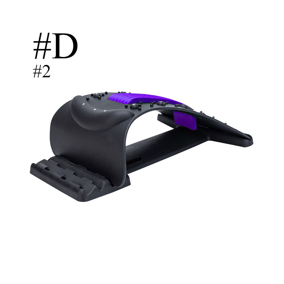 Maxpower (Style D - Purple) Magnetic Back Massage Muscle Relax Stretcher Posture Therapy Corrector